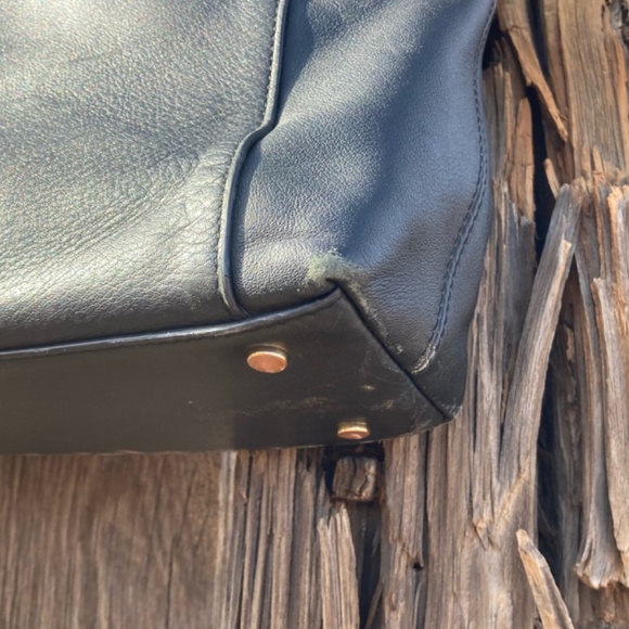 KNOMO LONDON - AUDLEY Designer Black Leather Laptop Briefcase Bag *SOLD OUT* - Picture 4 of 10